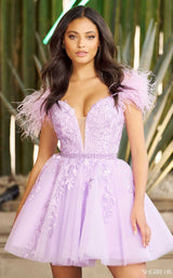 Sherri Hill 55656 Dress Lilac