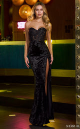 Sherri Hill 55709 Dress Black