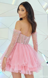 Sherri Hill 55748 Dress Rose