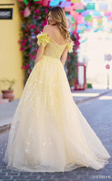 Sherri Hill 55880 Dress Yellow