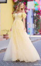 Sherri Hill 55880 Dress Yellow