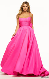 Sherri Hill 55996 Bright Pink