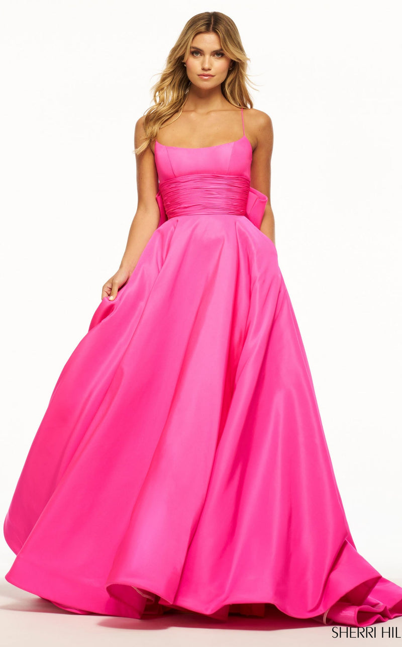 Sherri Hill 55996 Bright Pink