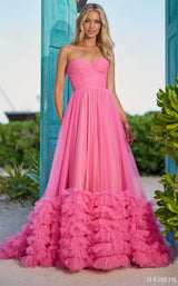 Sherri Hill 56040 Bright Pink