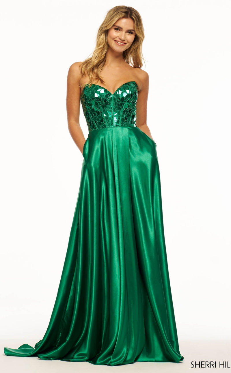 Sherri Hill 56041 Emerald