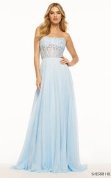 Sherri Hill 56088 Light Blue