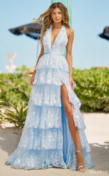 Sherri Hill 56105 Light Blue