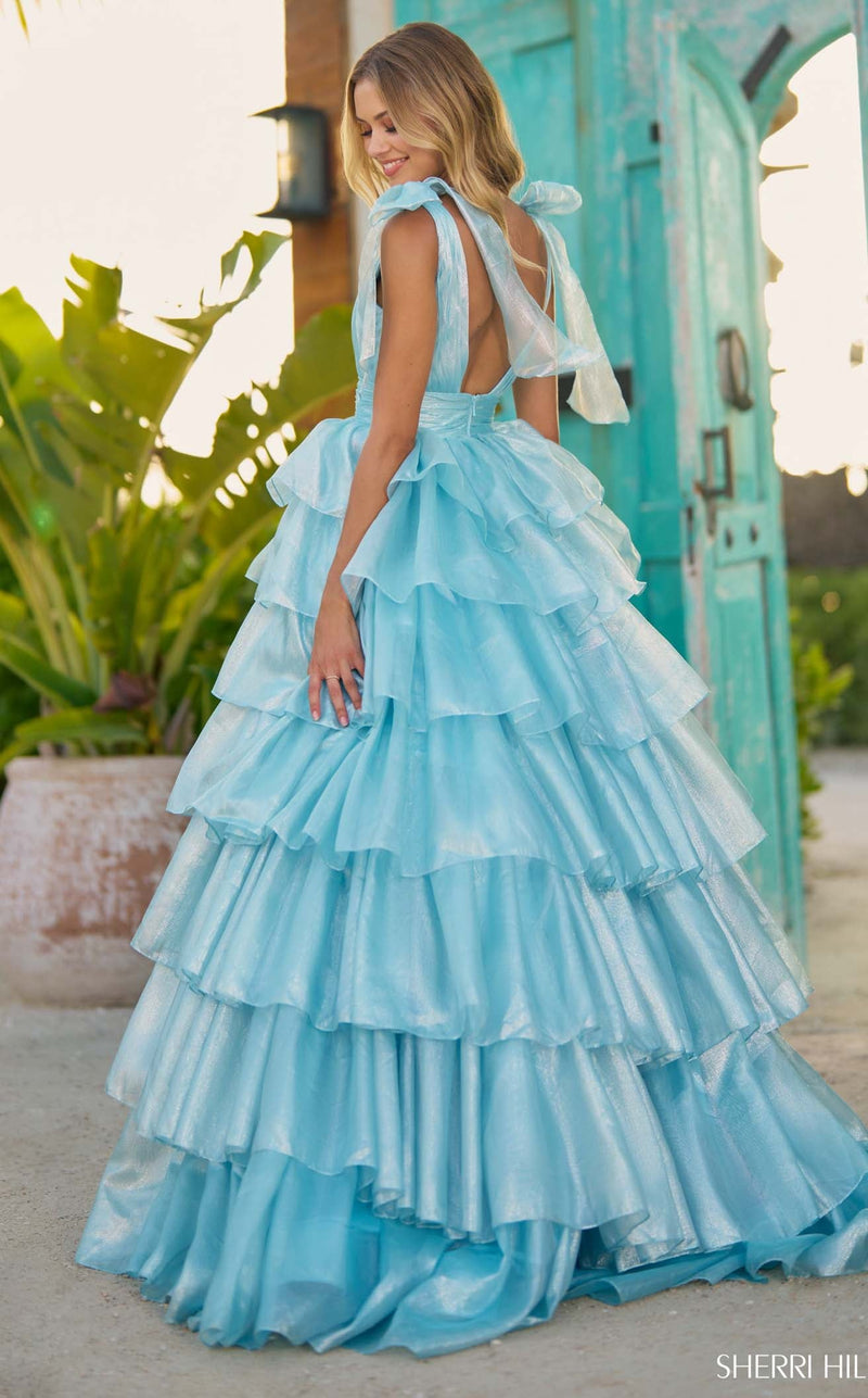 Sherri Hill 56127 Light Blue