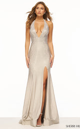 Sherri Hill 56131 Silver