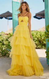 Sherri Hill 56132 Yellow