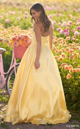 Sherri Hill 56133 Yellow