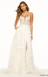 Sherri Hill 56136 Ivory