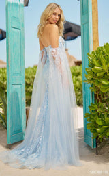 Sherri Hill 56155 Light Blue