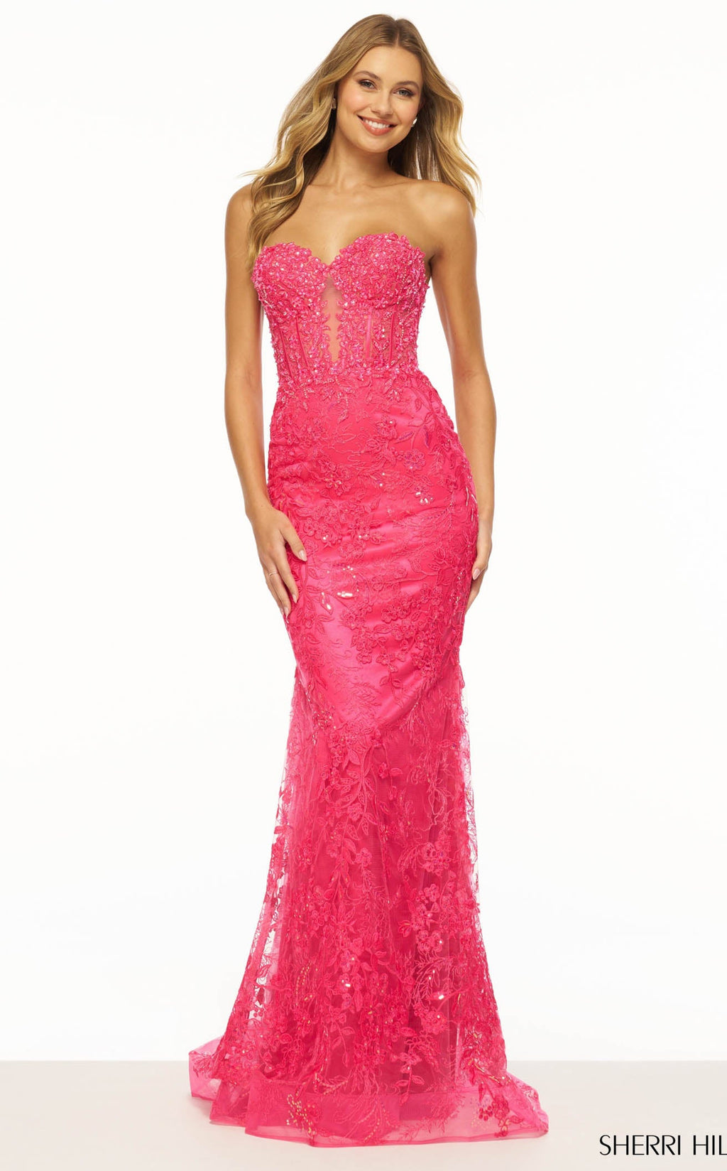 Sherri hill 2024 trumpet dress