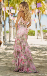 Sherri Hill 56168 Pink Multi