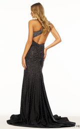 Sherri Hill 56181 Black/Silver