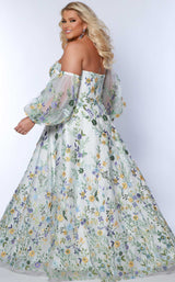 Sydneys Closet SC7381 Ivory Floral