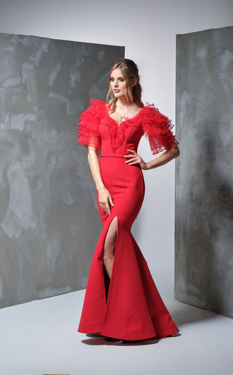 Rozallini Y0137 Scarlet-Red