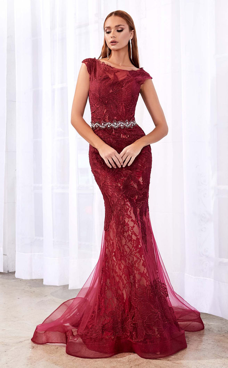 Cinderella Divine A0225 Burgundy