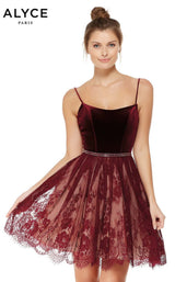 Alyce 4037 Burgundy