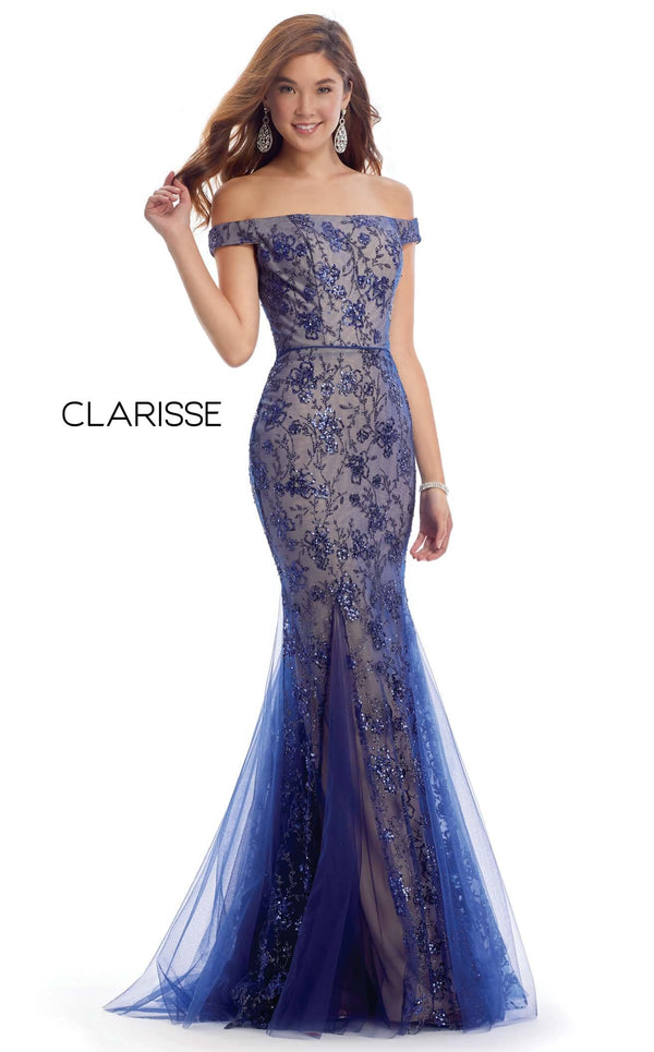 Clarisse 8014 Navy/Nude