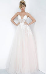 Jovani 1310 Off White/Blush