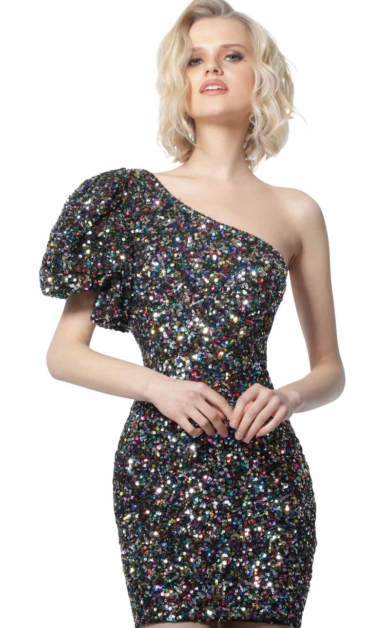 Jovani 1898 Black-Multi