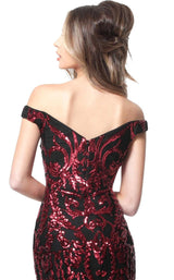 Jovani 2666 Black/Red