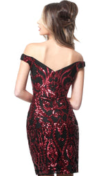 Jovani 2666 Black-Red