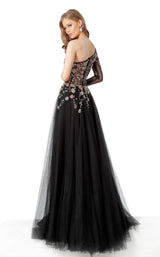 Jovani 66344 Black Multi