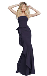 Jovani 68766BG Navy