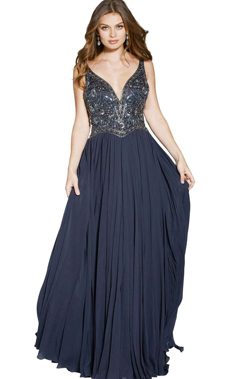 Jovani 48737 Gunmetal