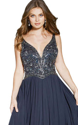 Jovani 48737 Gunmetal