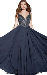 Jovani 48737 Gunmetal