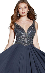 Jovani 48737 Gunmetal