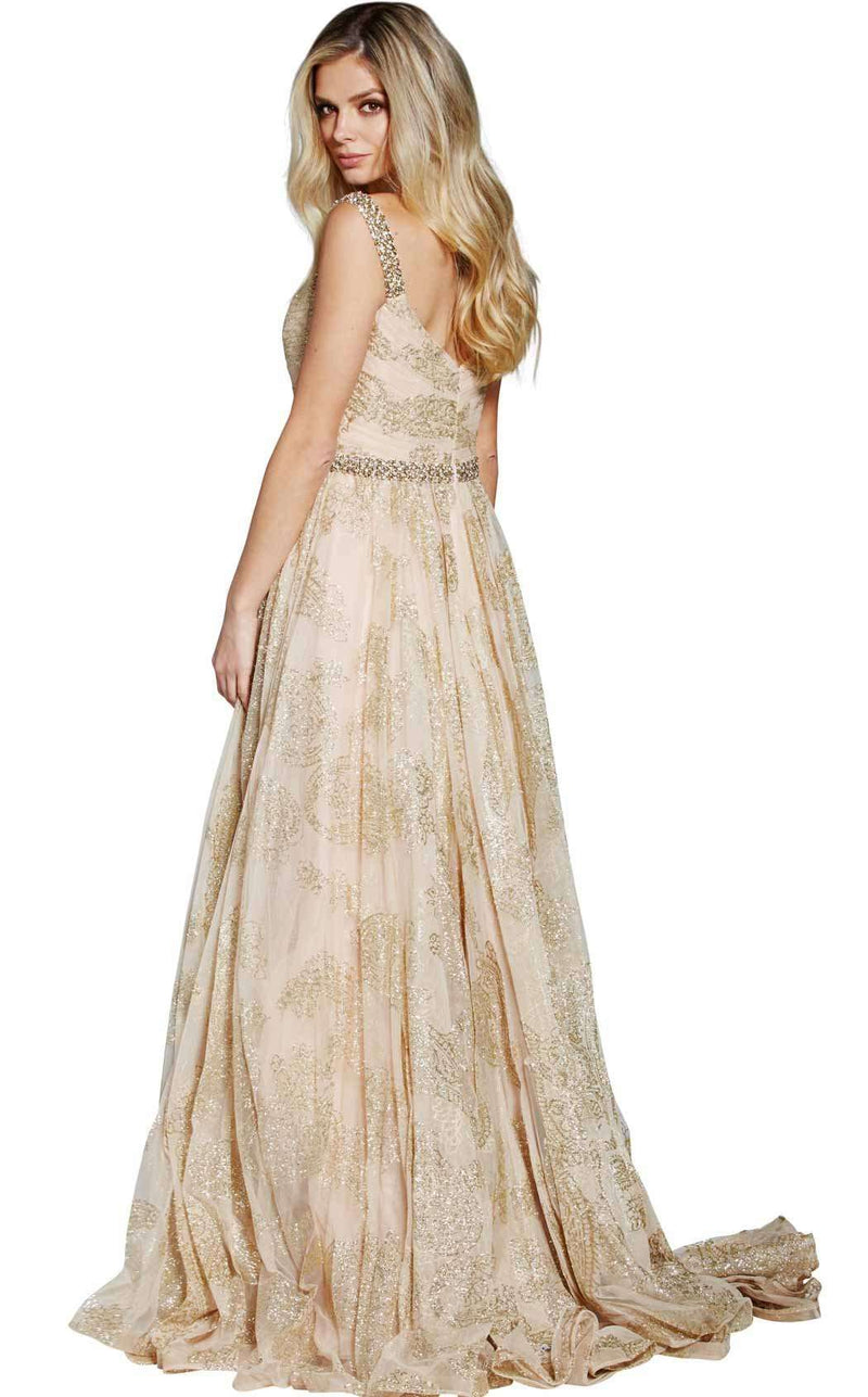 Jovani 51817 Gold