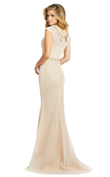 Mac Duggal 12229D Ivory/Nude