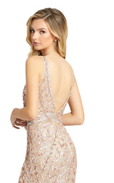 Mac Duggal 4995D Rose Gold