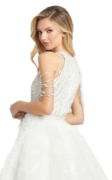 Mac Duggal 67006D Pearl White