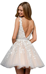 Sherri Hill 52157 Ivory-Nude