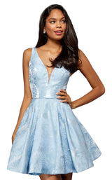 Sherri Hill 52177 Light-Blue