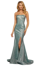 Sherri Hill 52954 Aqua