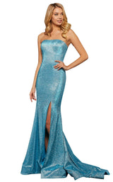 Sherri Hill 52954 Turquoise