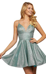 Sherri Hill 52955 Aqua