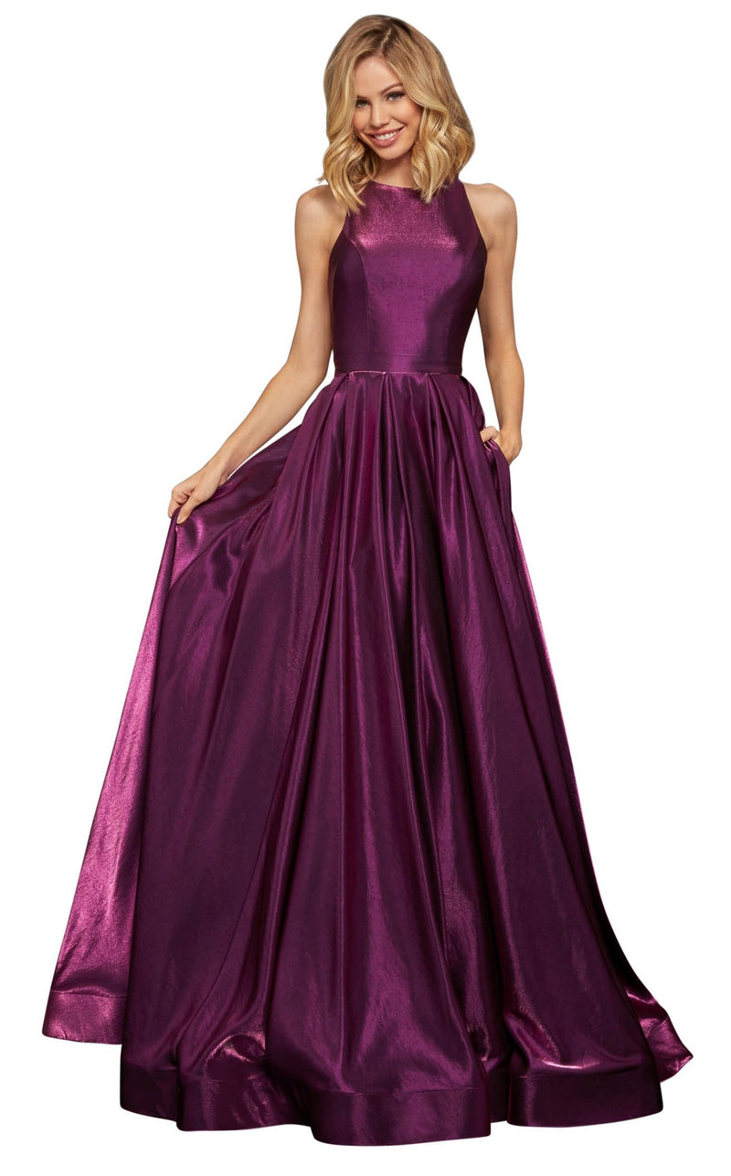 Sherri Hill 52958 Dark Purple