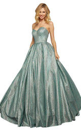 Sherri Hill 52959 Aqua