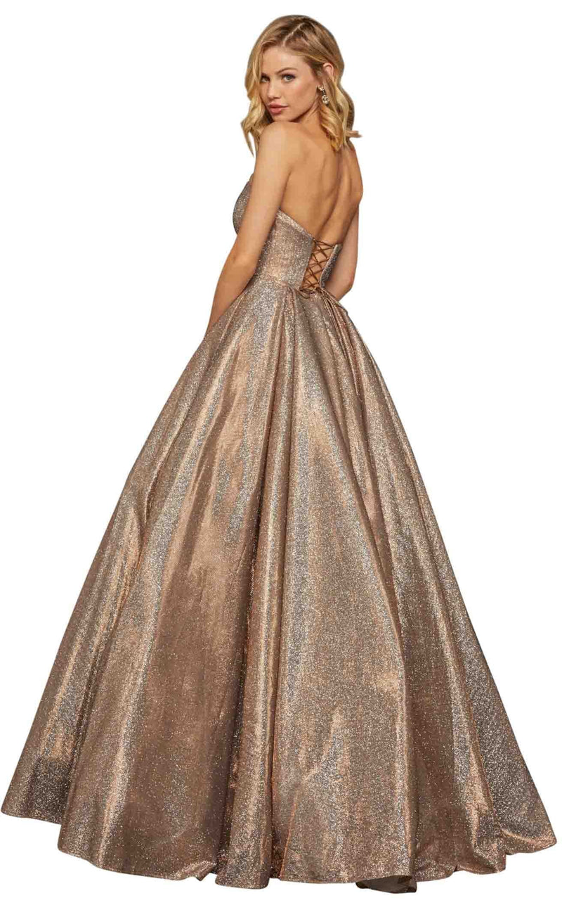 Sherri Hill 52959 Mocha