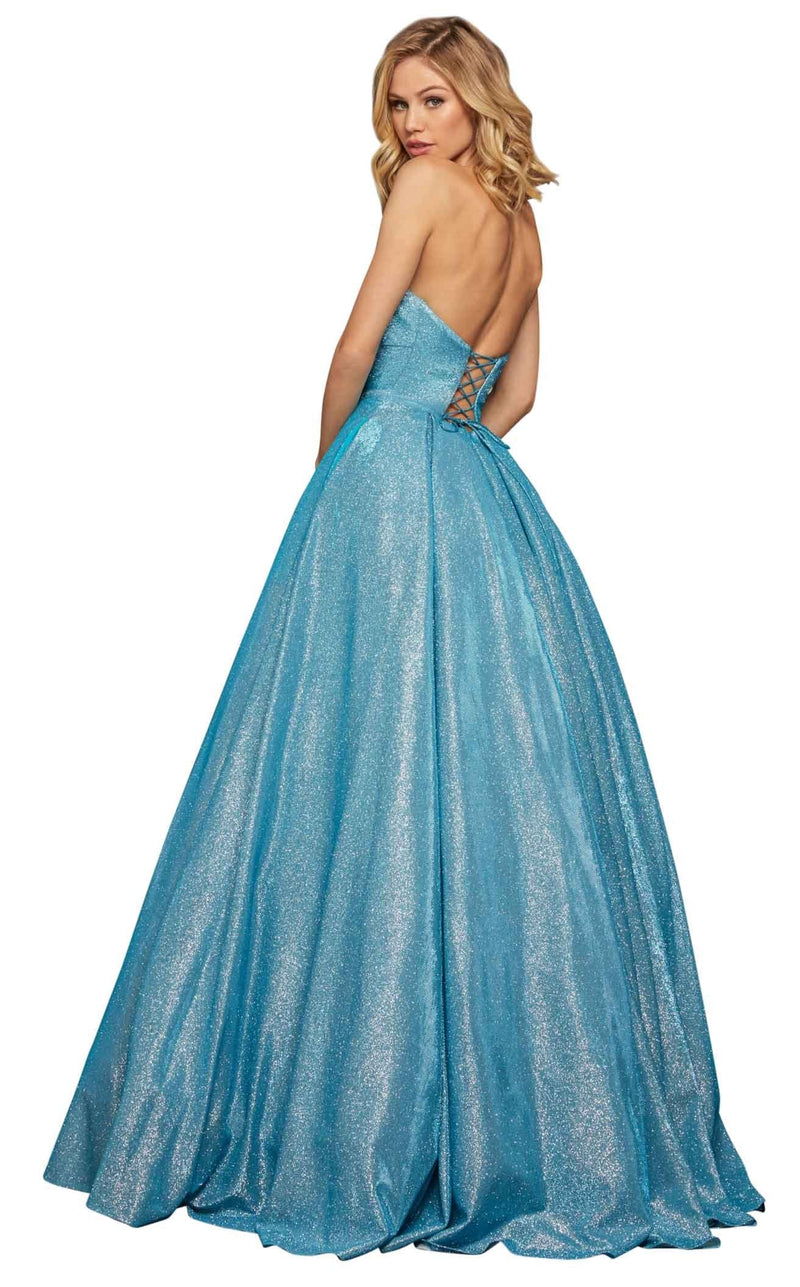 Sherri Hill 52959 Turquoise