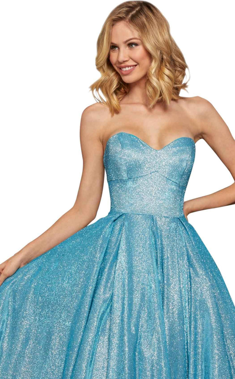 Sherri Hill 52959 Turquoise