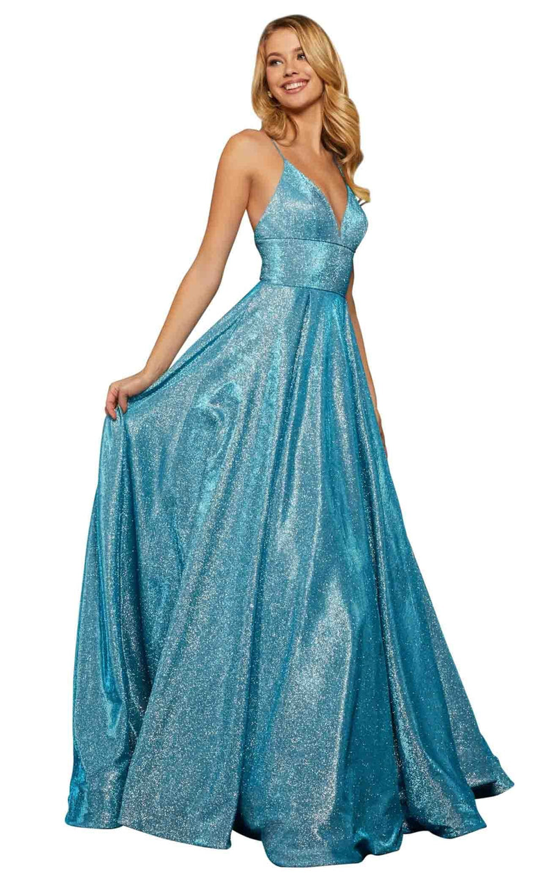 Sherri Hill 52960 Turquoise